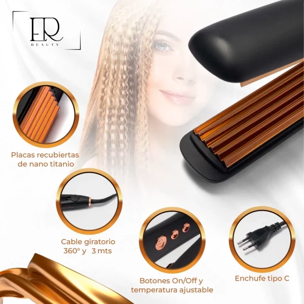 Plancha Crimper ER Beauty - Imagen 5